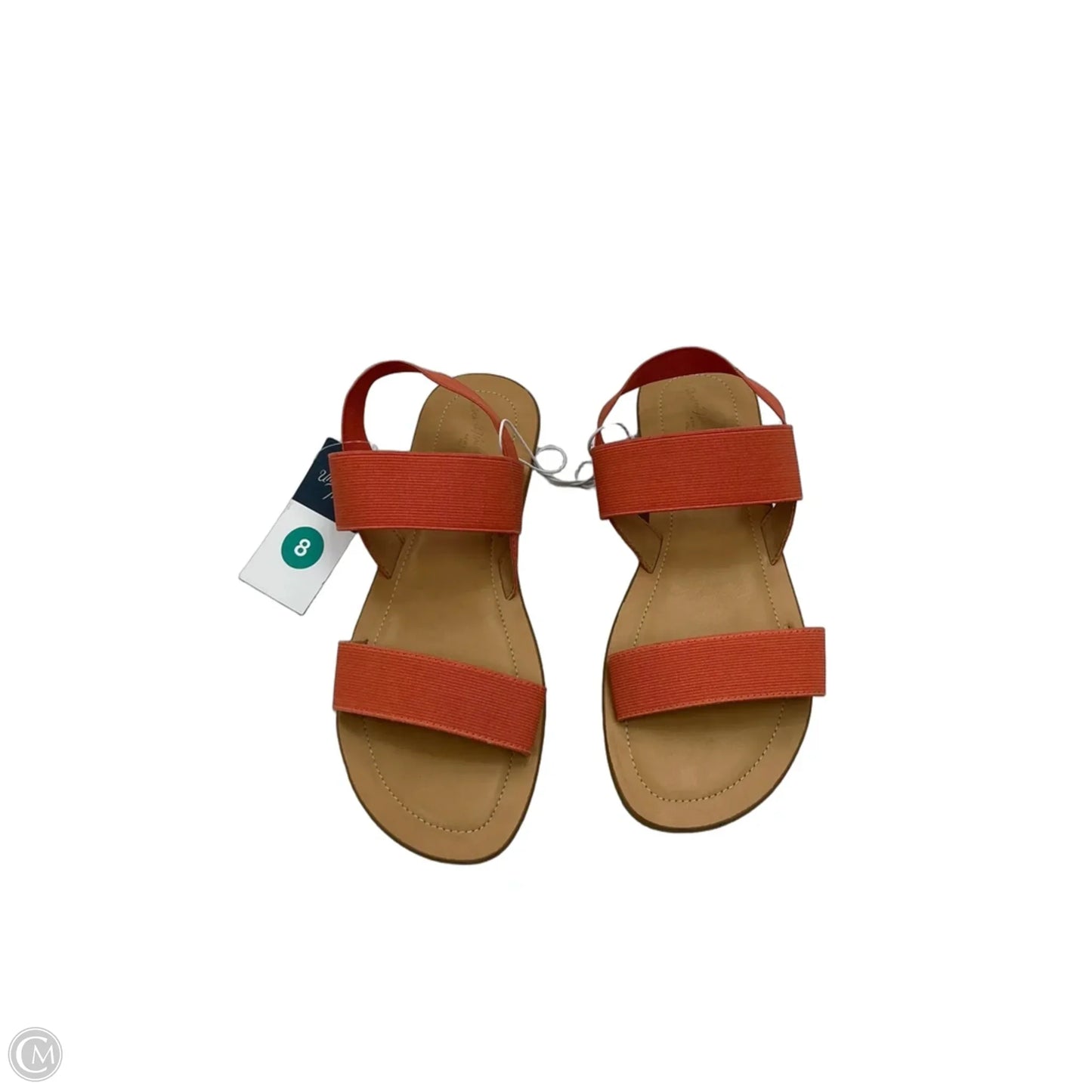 Sandals Flats By 1.state In Orange, Size: 8