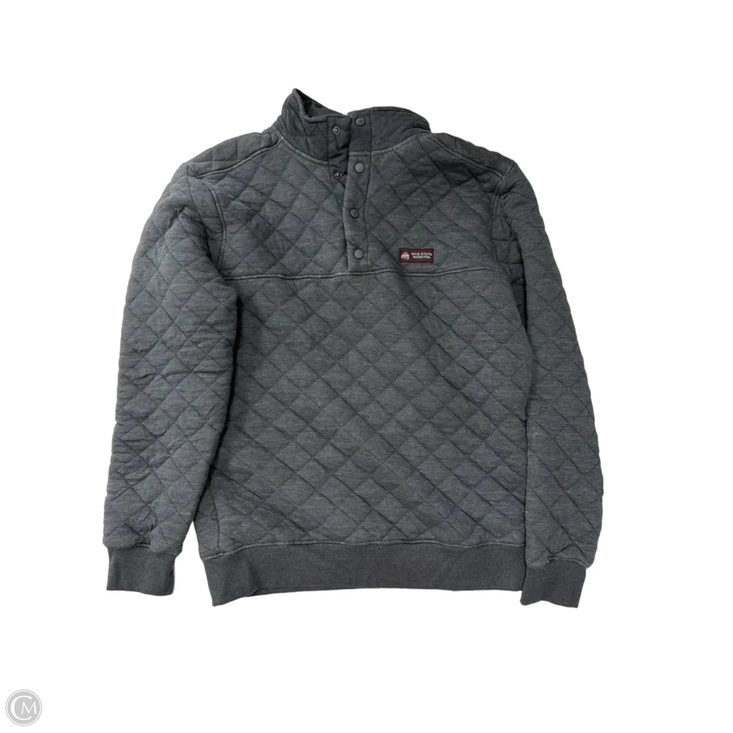 Athletic Sweatshirt Collar By Clothes Mentor In Grey, Size: Xl