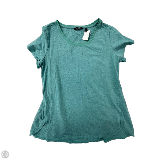 Top Short Sleeve Designer By Halston In Green, Size: M