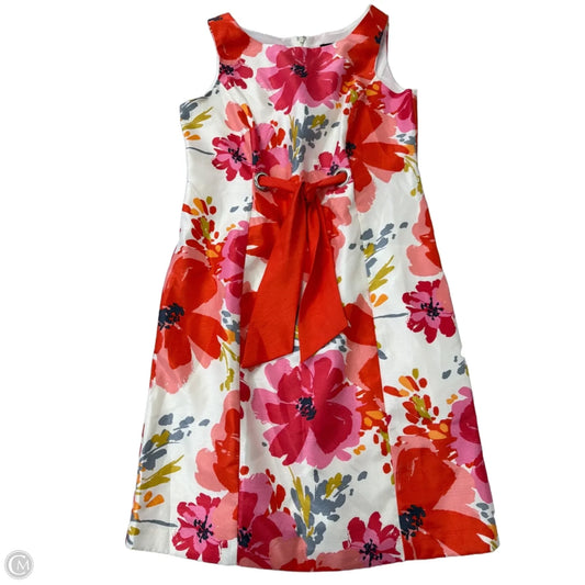 Dress Casual Midi By Perceptions In Floral Print, Size: Mp