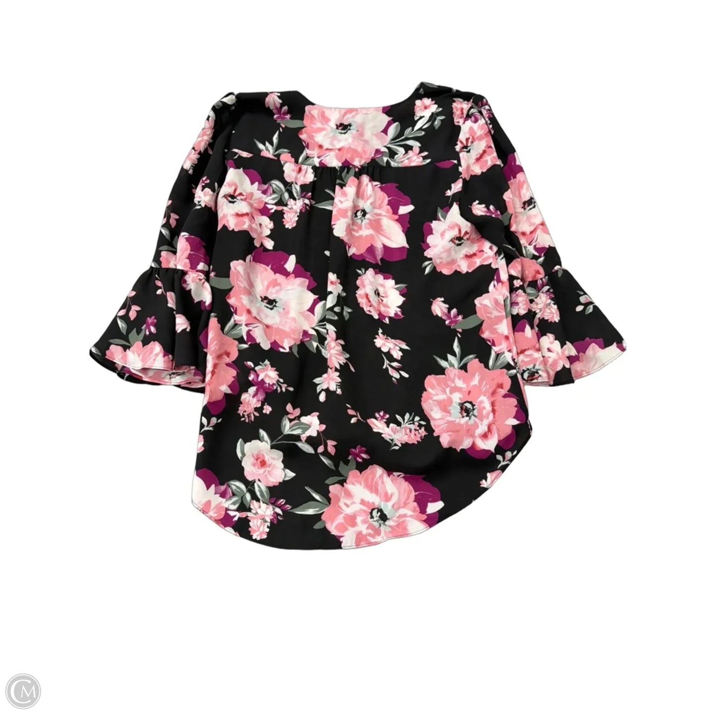 Top Long Sleeve By Inc In Floral Print, Size: M