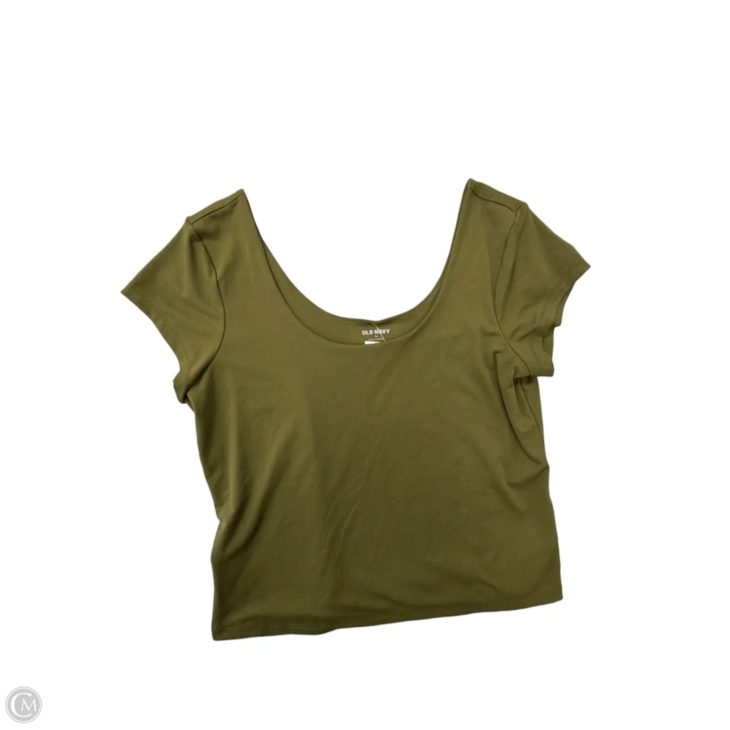 Top Short Sleeve By Old Navy In Green, Size: Xl