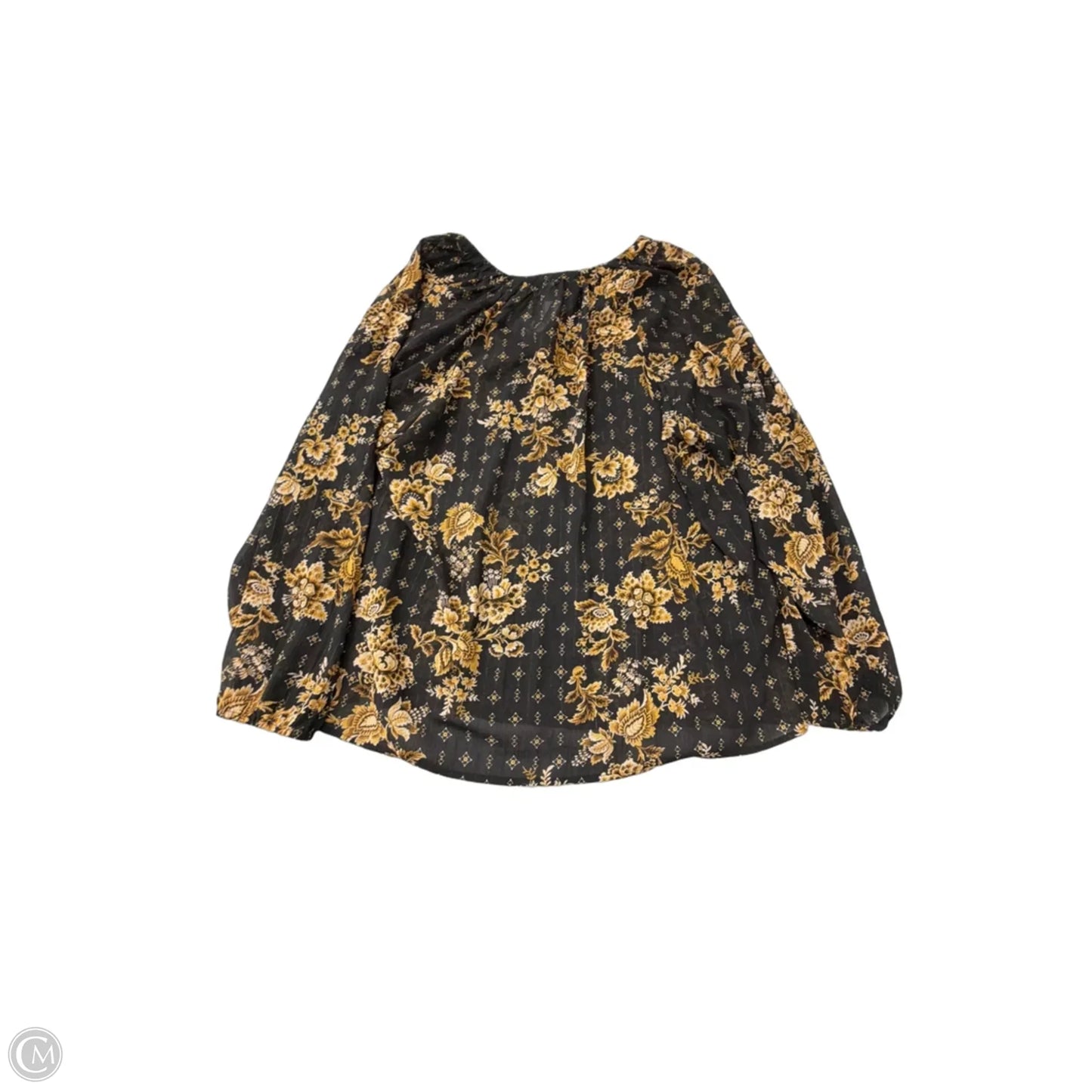 Top Long Sleeve By Torrid In Floral Print, Size: 2x