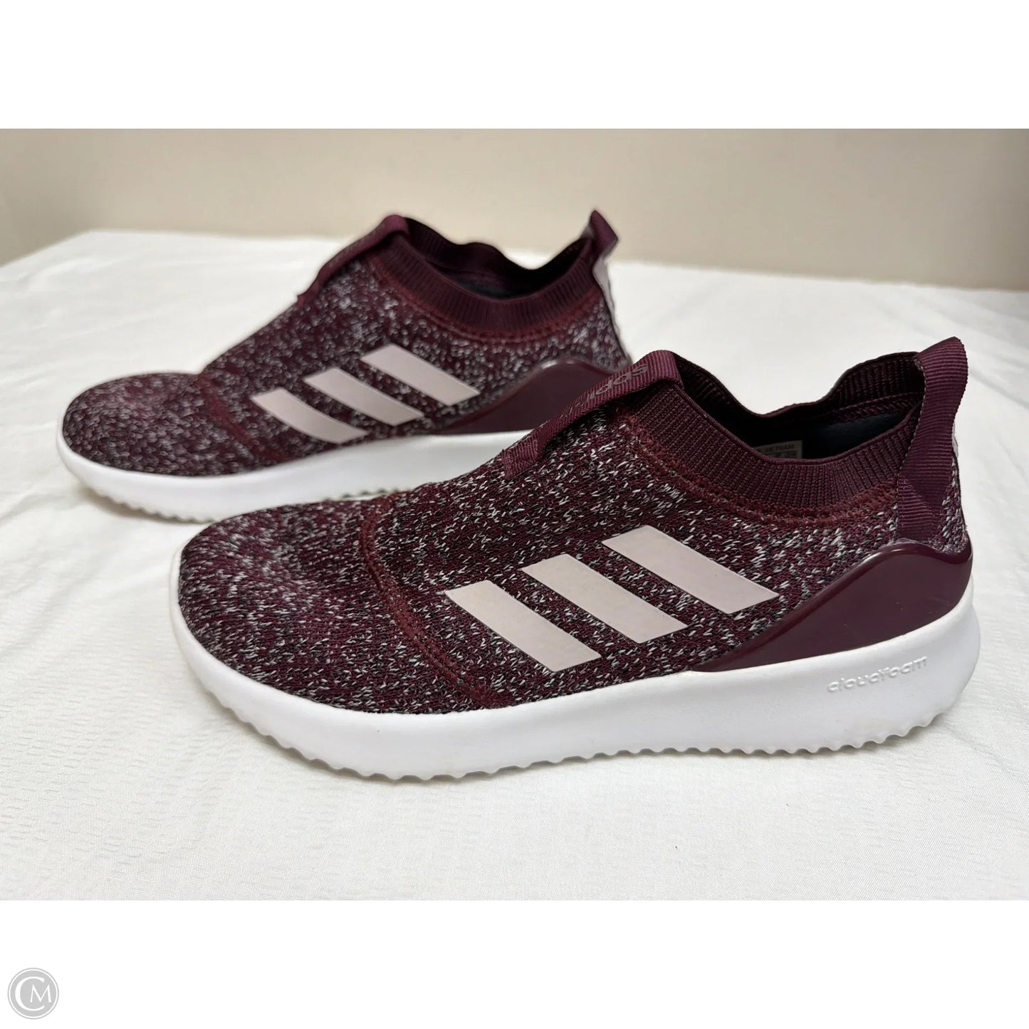 Shoes Athletic By Adidas In Maroon, Size: 8.5