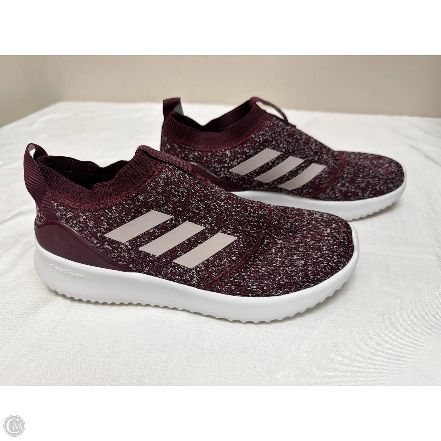 Shoes Athletic By Adidas In Maroon, Size: 8.5