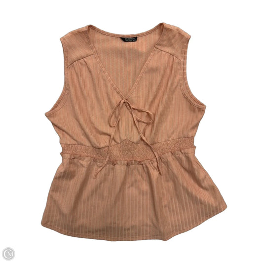 Top Sleeveless By Bloomchic In Coral, Size: 1x