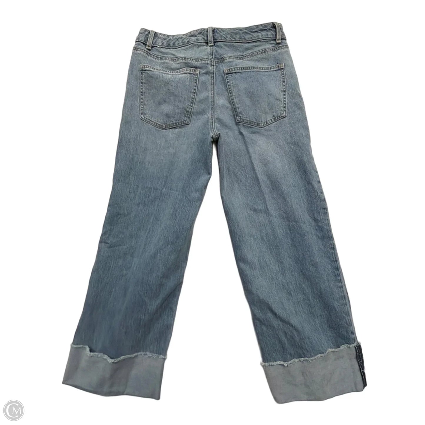 Jeans Straight By Talbots In Blue Denim, Size: 6