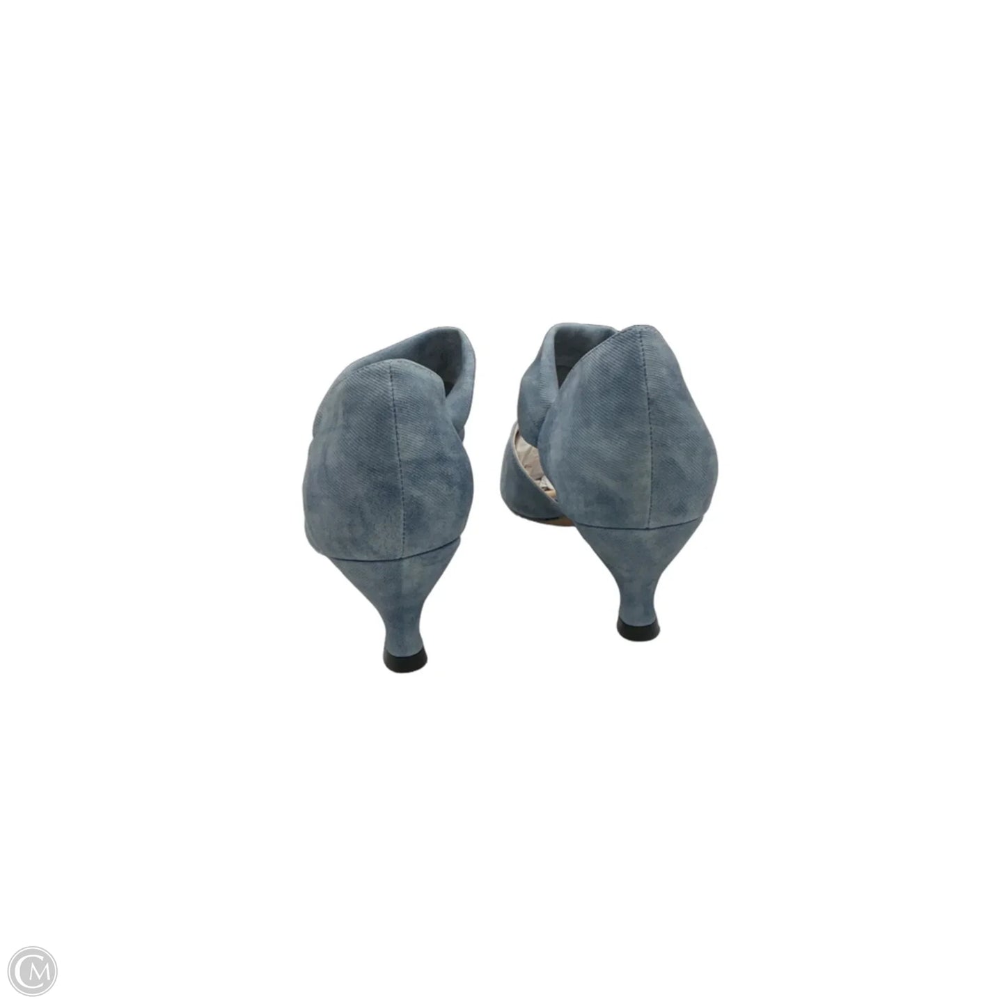 Shoes Heels Kitten By Clothes Mentor In Blue, Size: 11