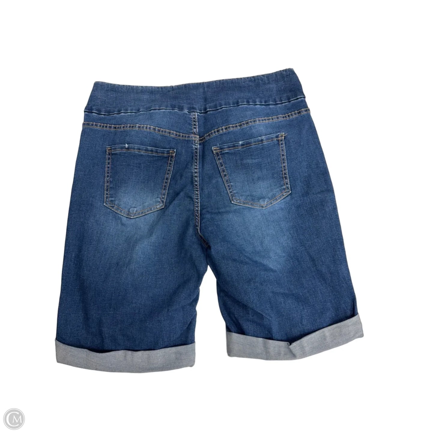 Shorts By Terra & Sky In Blue Denim, Size: 14