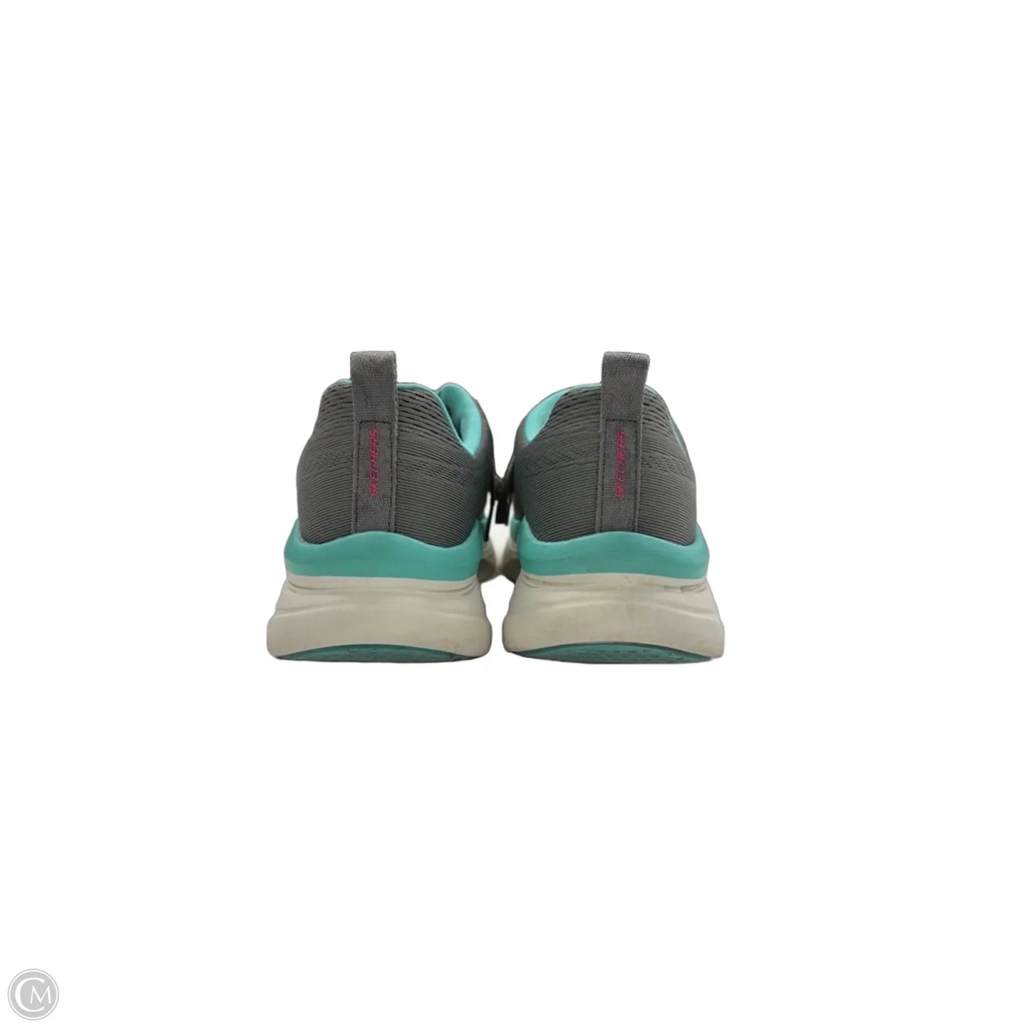 Shoes Athletic By Skechers In Grey & Pink, Size: 9