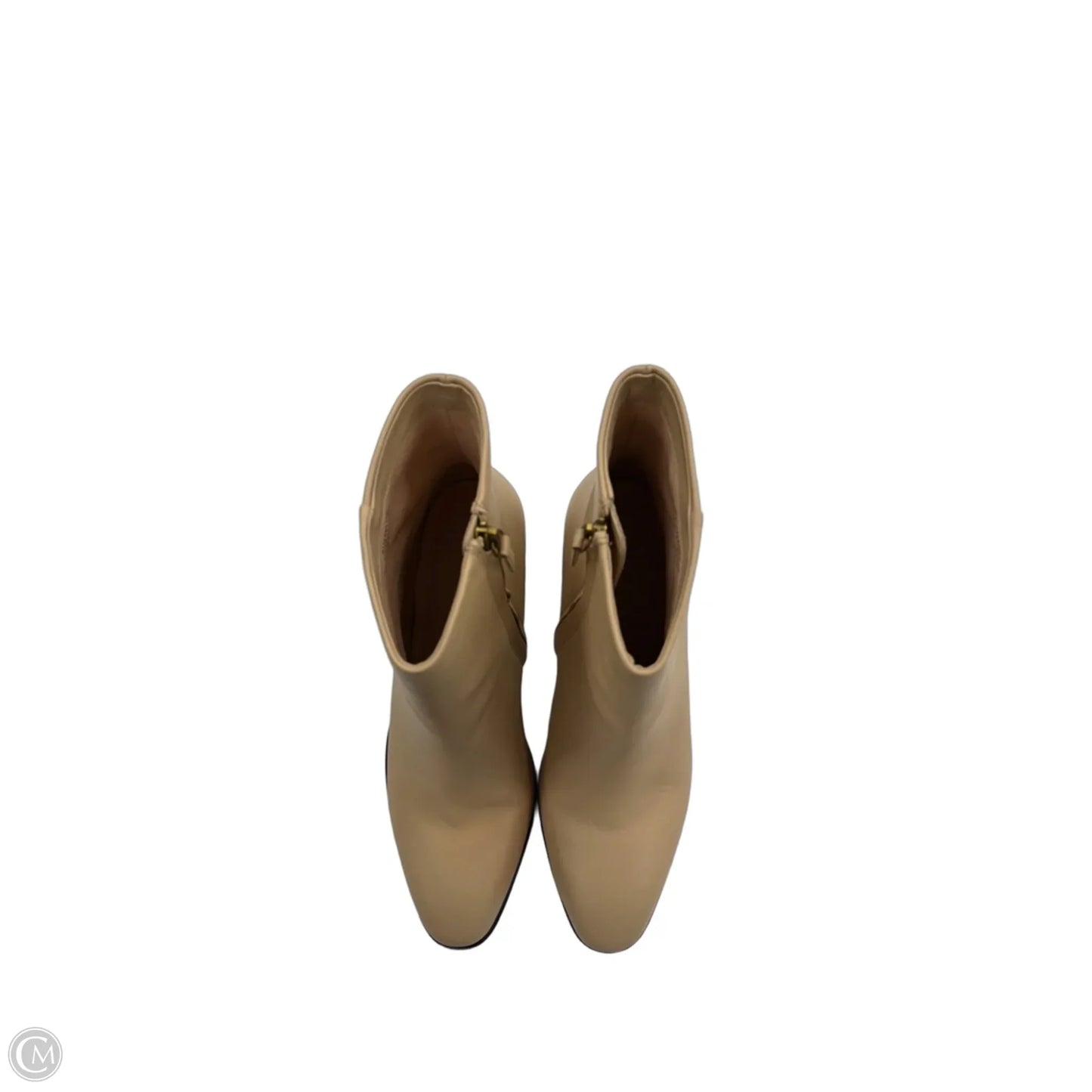 Boots Ankle Heels By J. Crew In Beige, Size: 10.5