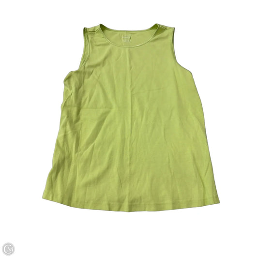 Tank Top By Cj Banks In Green, Size: Xl