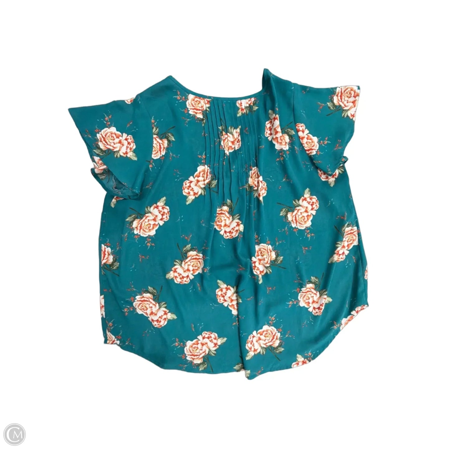 Top Short Sleeve By Torrid In Green, Size: Xl