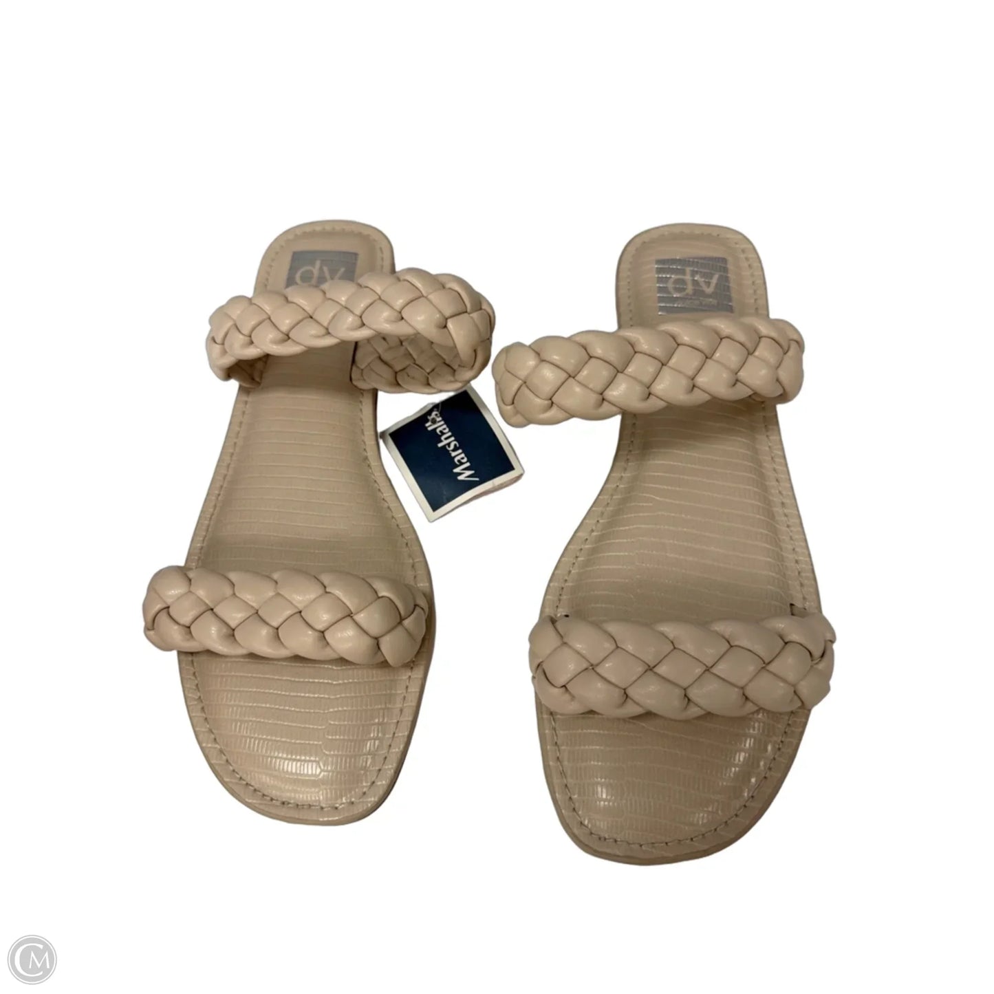 Sandals Flats By Dv In Taupe, Size: 9.5