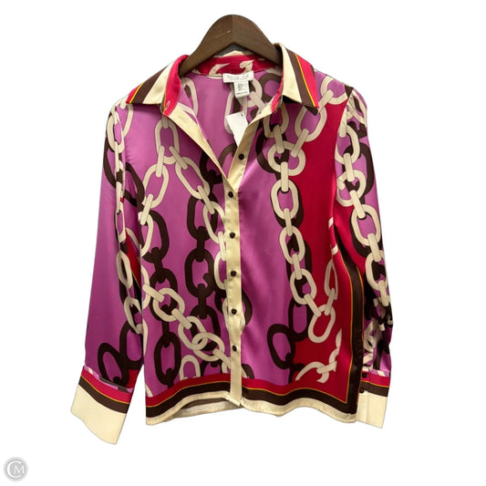 Top Long Sleeve By Rachel Zoe In Multi-colored, Size: S