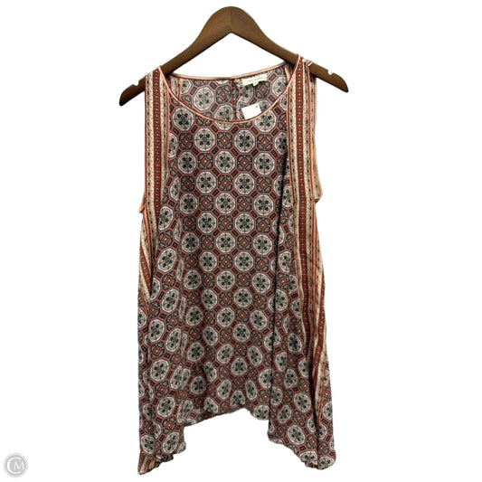 Tank Top By Max Studio In Multi-colored, Size: L