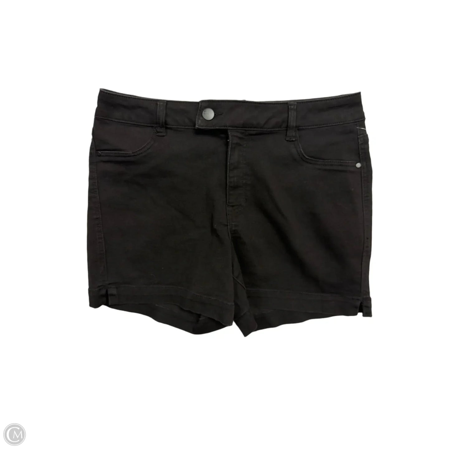 Shorts By D Jeans In Black Denim, Size: 12