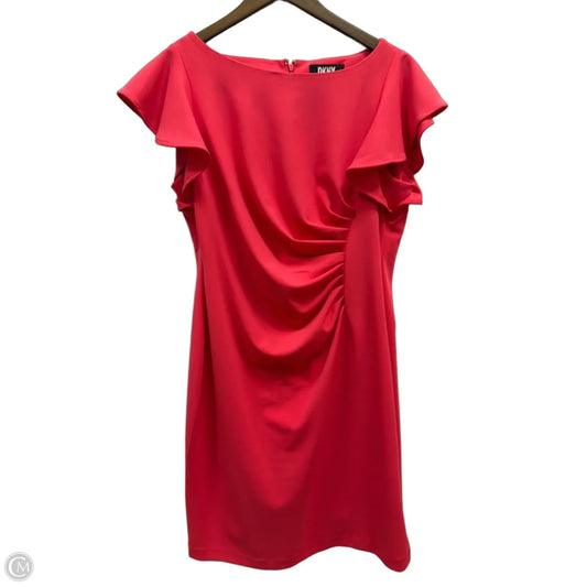 Dress Work By Dkny In Pink, Size: Xl