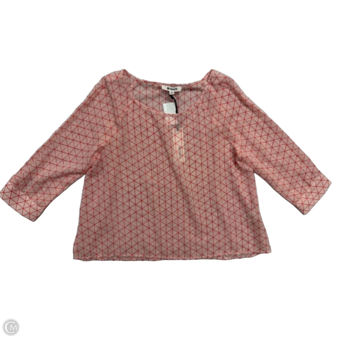Top Long Sleeve By Bb Dakota In Coral, Size: S