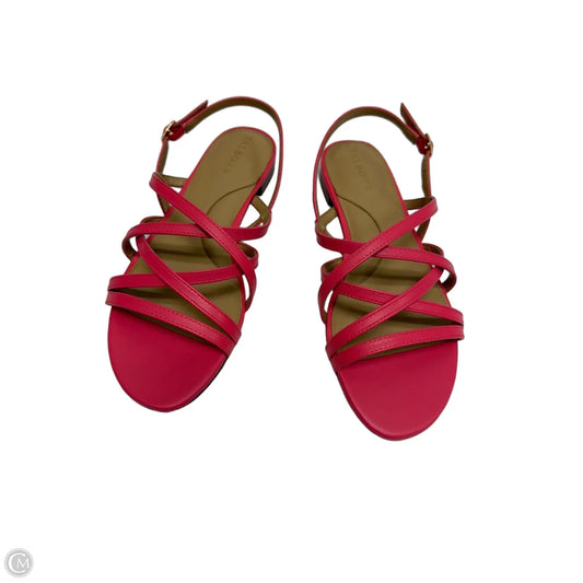 Sandals Flats By Talbots In Pink, Size: 7