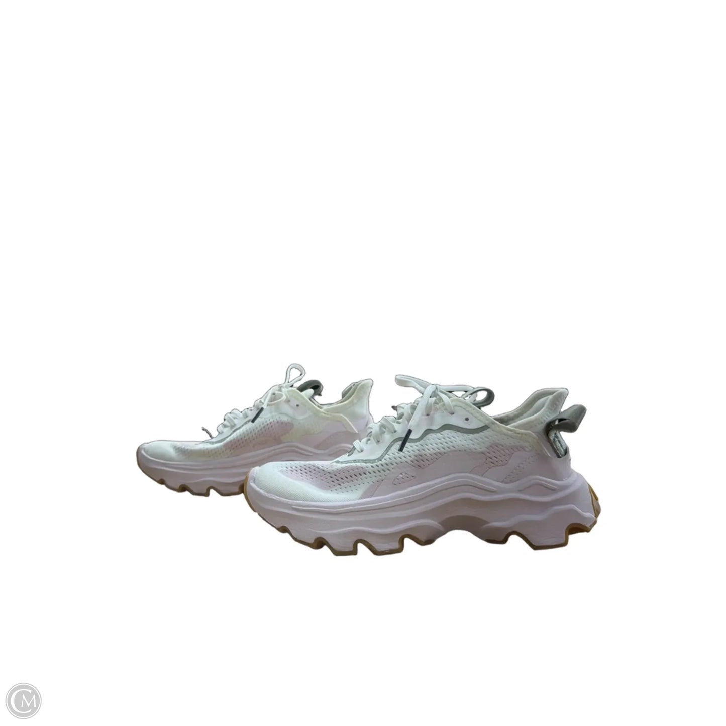 Shoes Athletic By Sorel In Pink & White, Size: 6.5