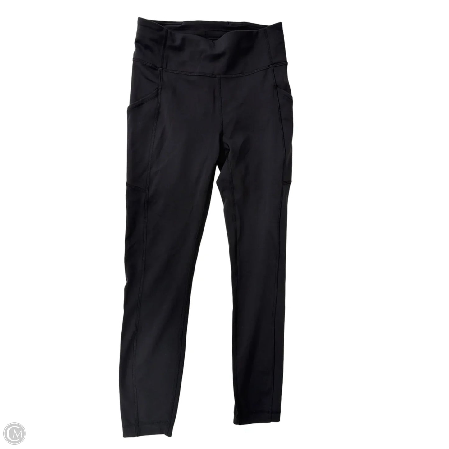 Athletic Leggings By Lululemon In Black, Size: S