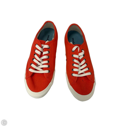 Shoes Sneakers By Clothes Mentor In Orange, Size: 8.5
