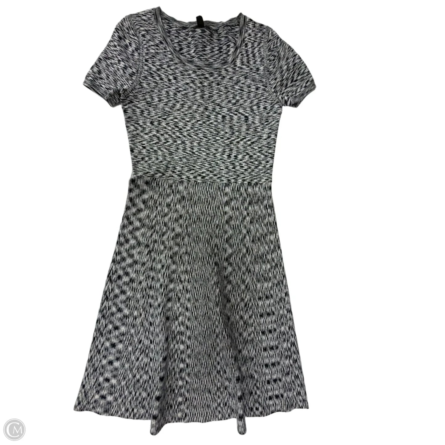 Dress Sweater By Ann Taylor In Black & White, Size: Sp