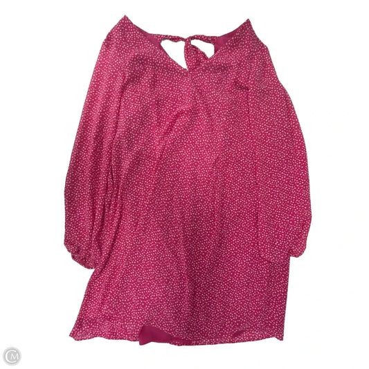Dress Casual Midi By Inc In Polkadot Pattern, Size: L
