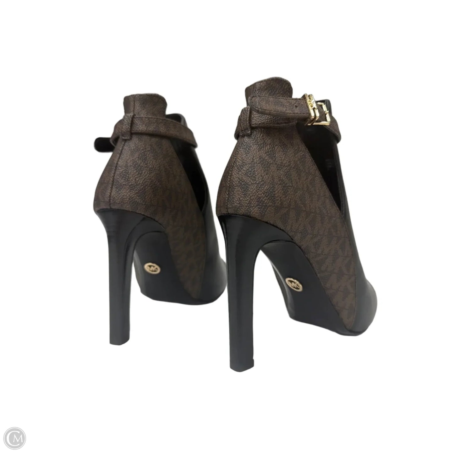 Sandals Designer By Michael Kors In Black & Brown, Size: 6