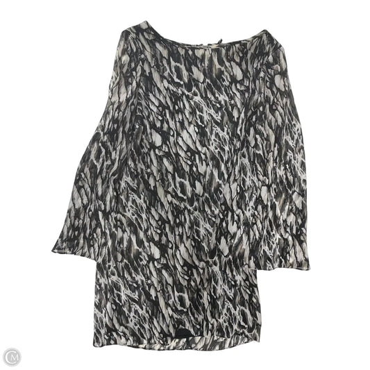 Dress Casual Midi By Msk In Multi-colored, Size: L