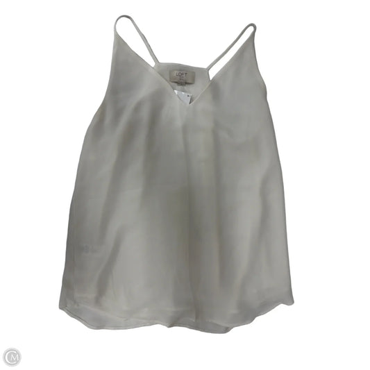 Top Cami By Loft In Cream, Size: Xs