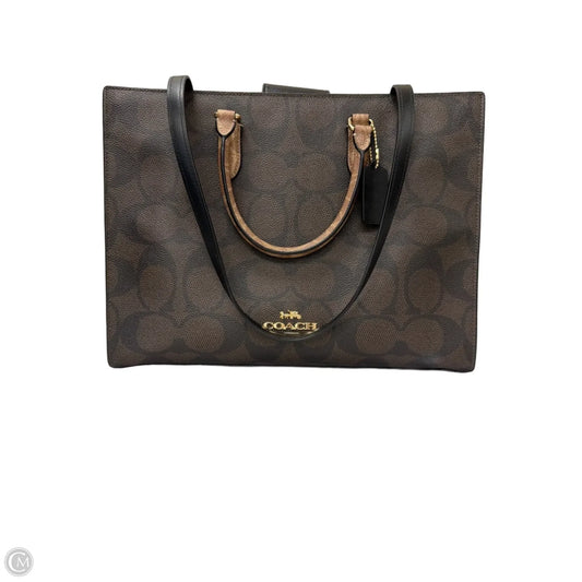 Tote Designer By Coach, Size: Large