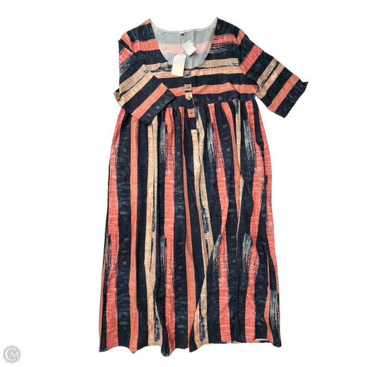 Dress Casual Maxi By Clothes Mentor In Multi-colored, Size: Xl