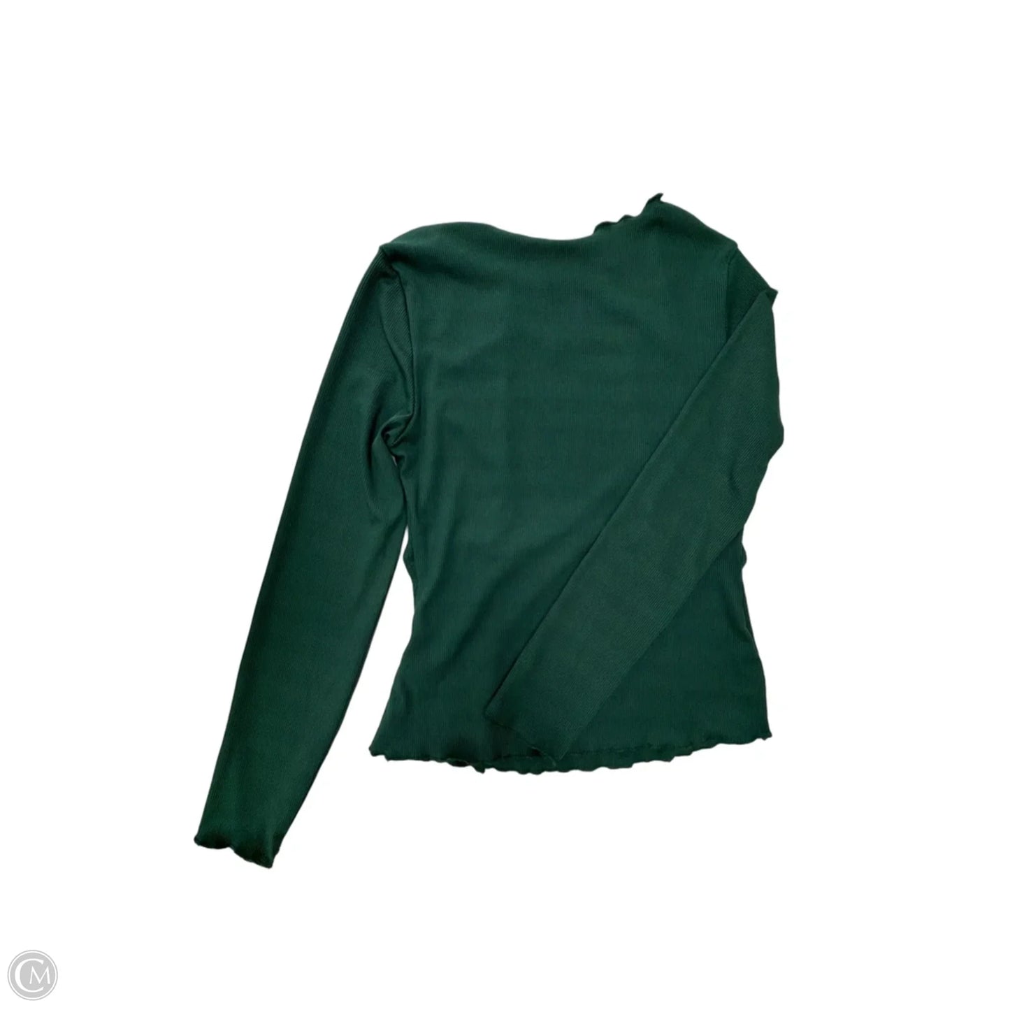 Top Long Sleeve By Clothes Mentor In Green, Size: M