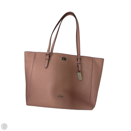 Tote Designer By Coach, Size: Large