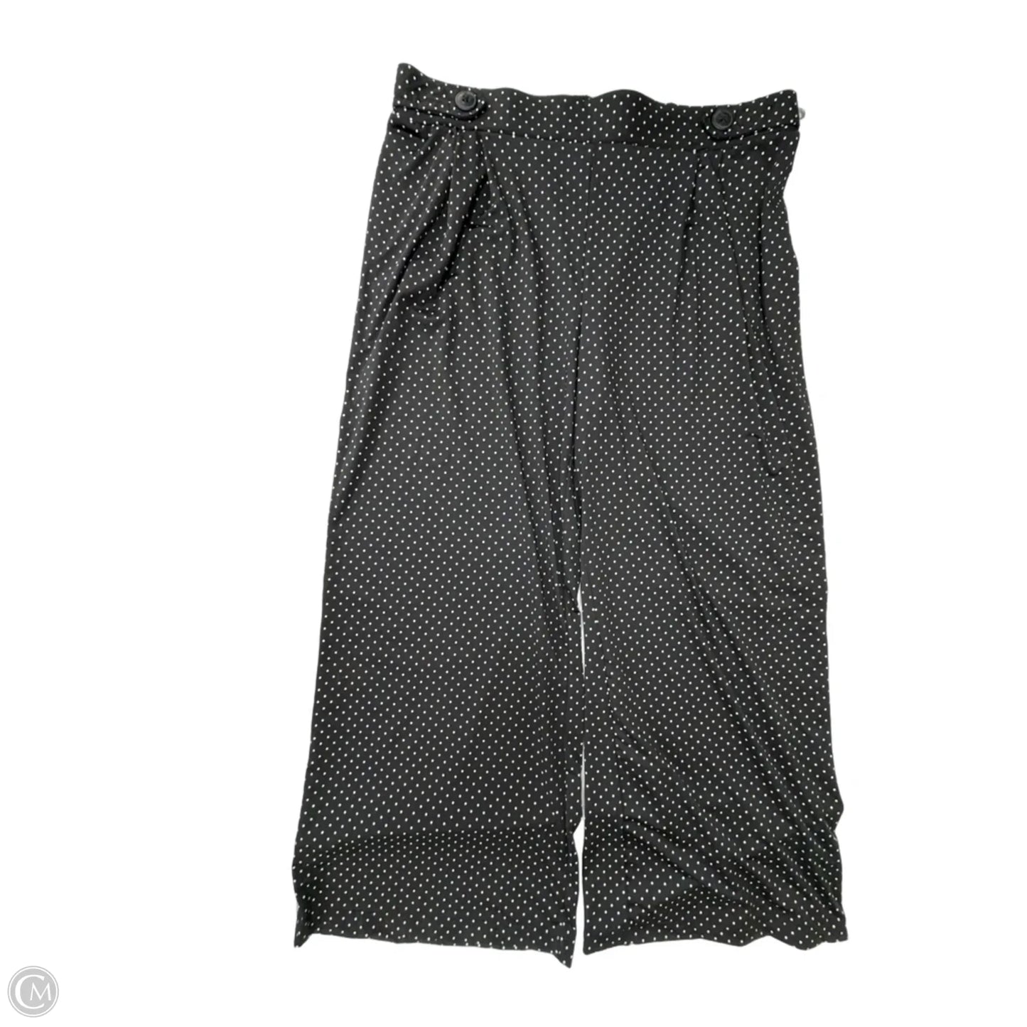 Pants Wide Leg By Robert Louis In Polkadot Pattern, Size: 14