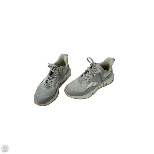 Shoes Athletic By Reebok In Grey & White, Size: 10