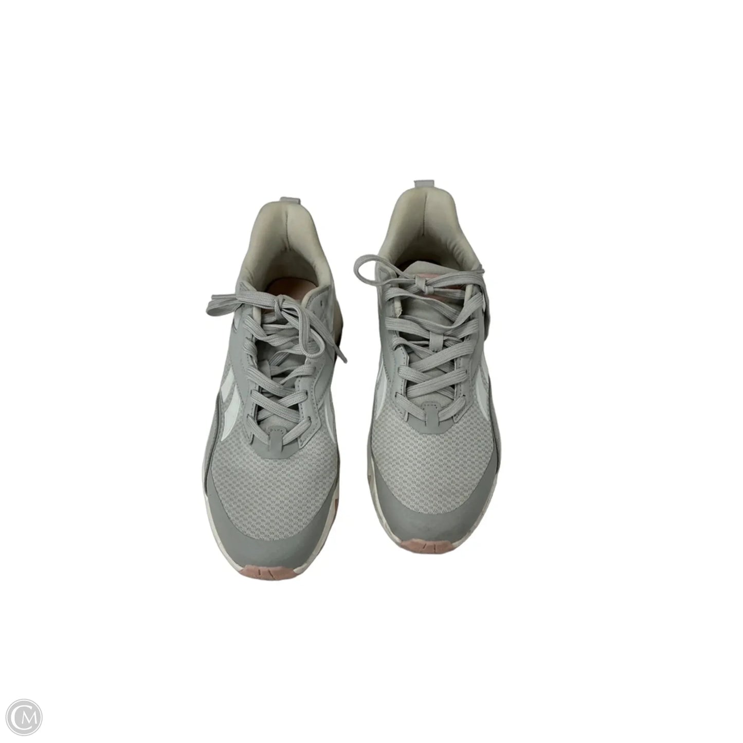 Shoes Athletic By Reebok In Grey & White, Size: 10