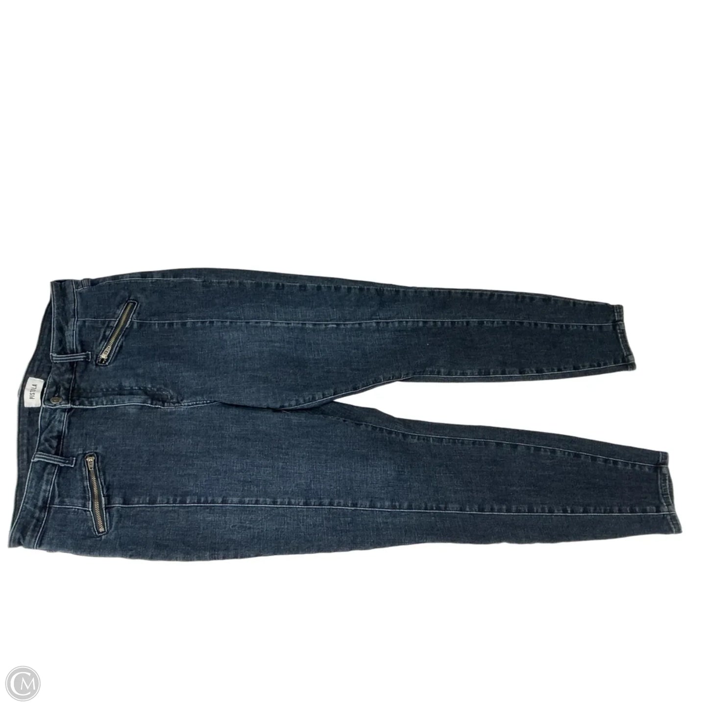 Jeans Straight By Pistola In Blue Denim, Size: 14