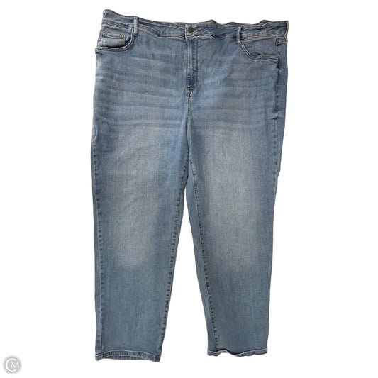 Jeans Straight By Nine West In Blue Denim, Size: 24