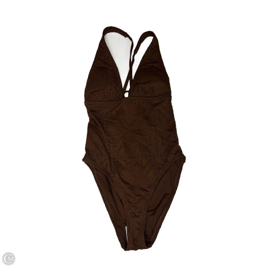 Swimsuit By Shade & Shore In Brown, Size: S