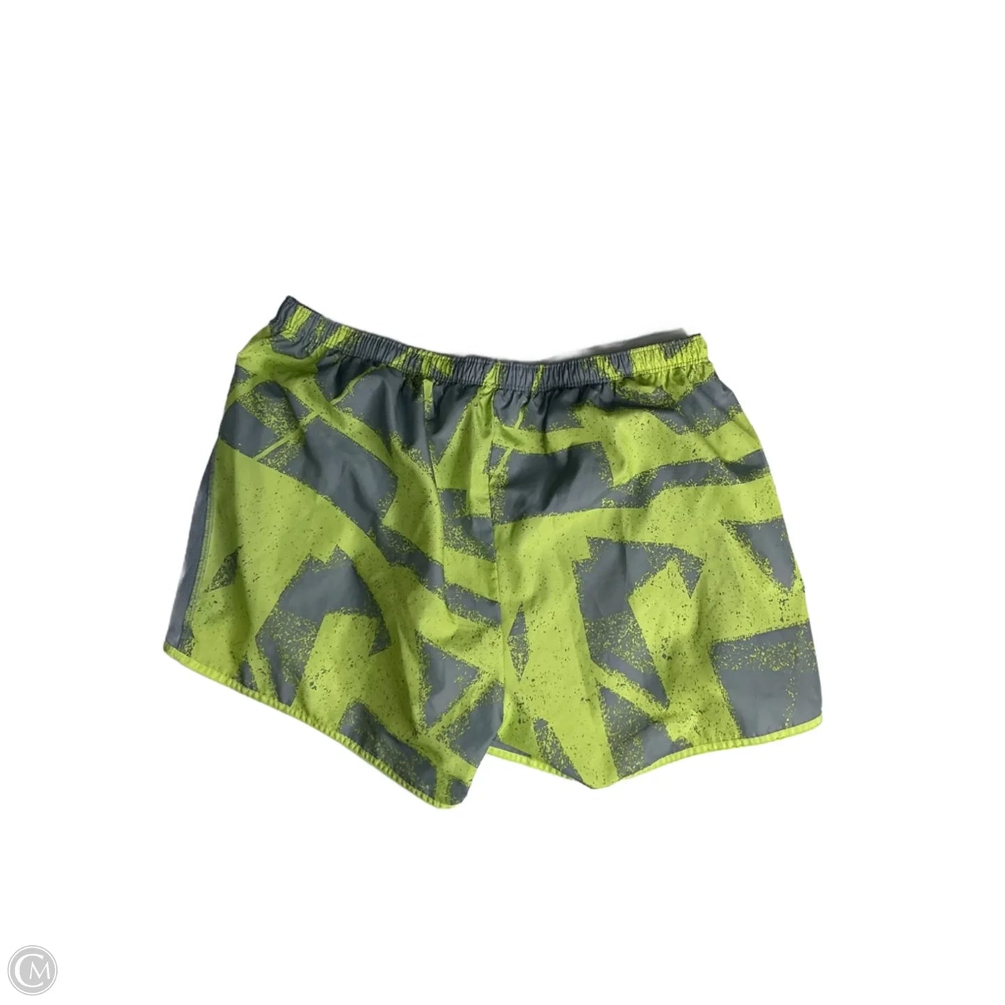 Athletic Shorts By C9 By Champion In Green & Grey, Size: M