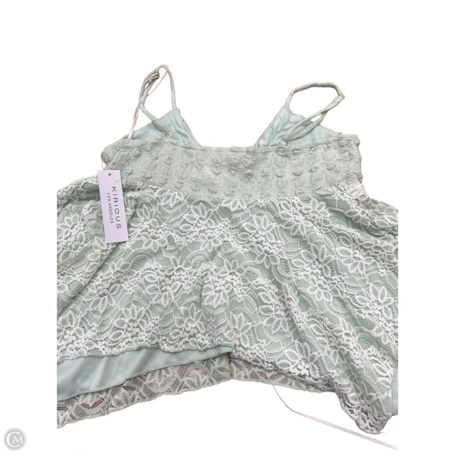 Top Cami By Kirious In Green, Size: L