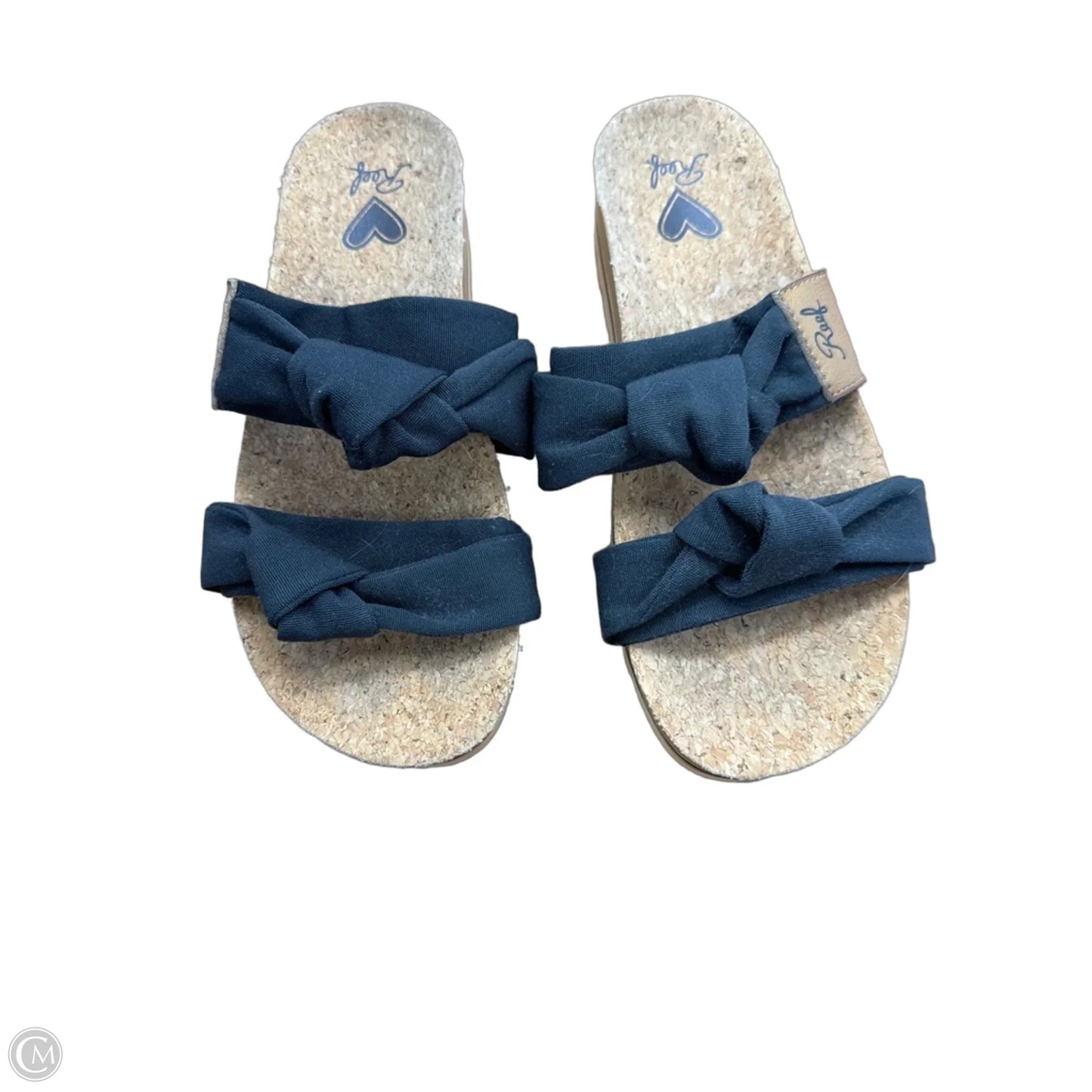Sandals Flats By Reef In Black, Size: 9