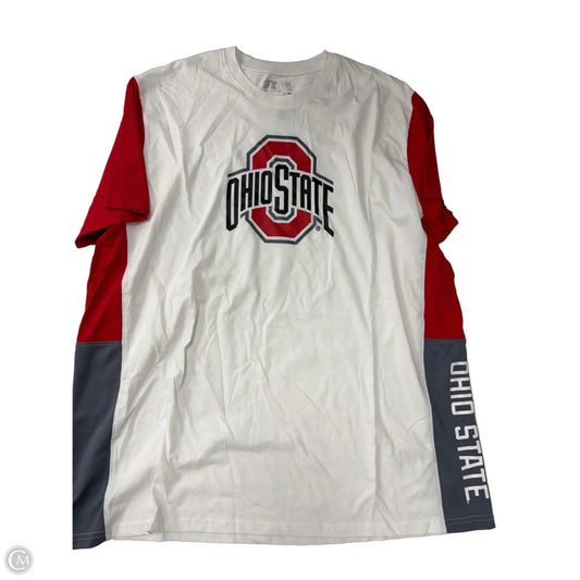 Top 2pc 3/4 Sleeve By Russel Athletic In White, Size: 3x