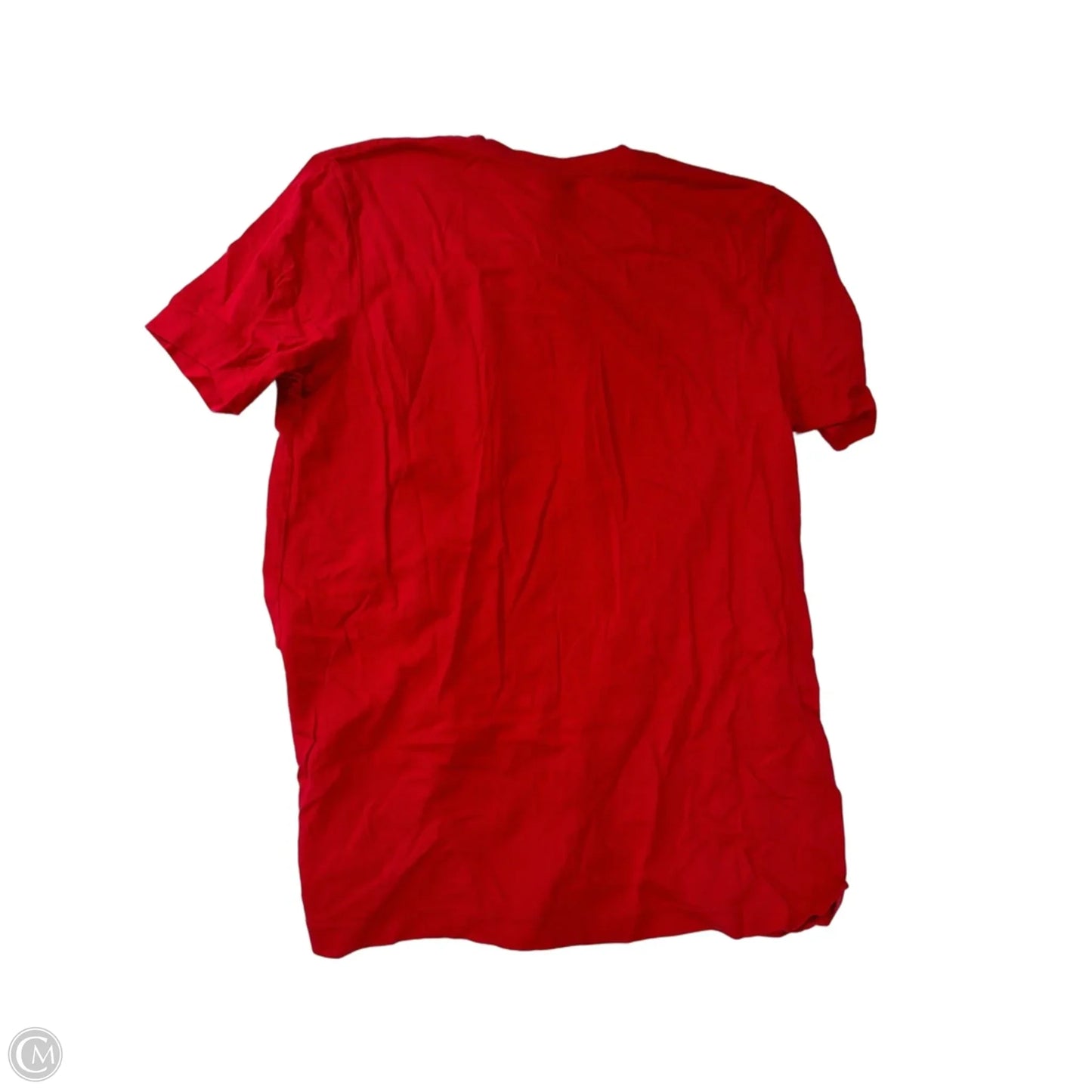 Top Short Sleeve Basic By Bella + Canvas In Red, Size: L