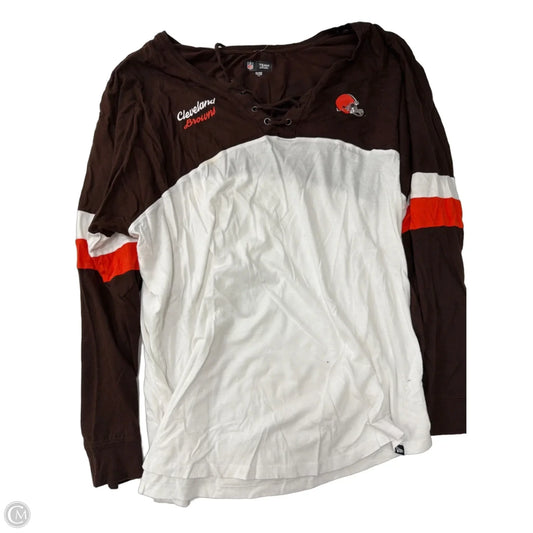 Top Long Sleeve By Nfl In Multi-colored, Size: 2x