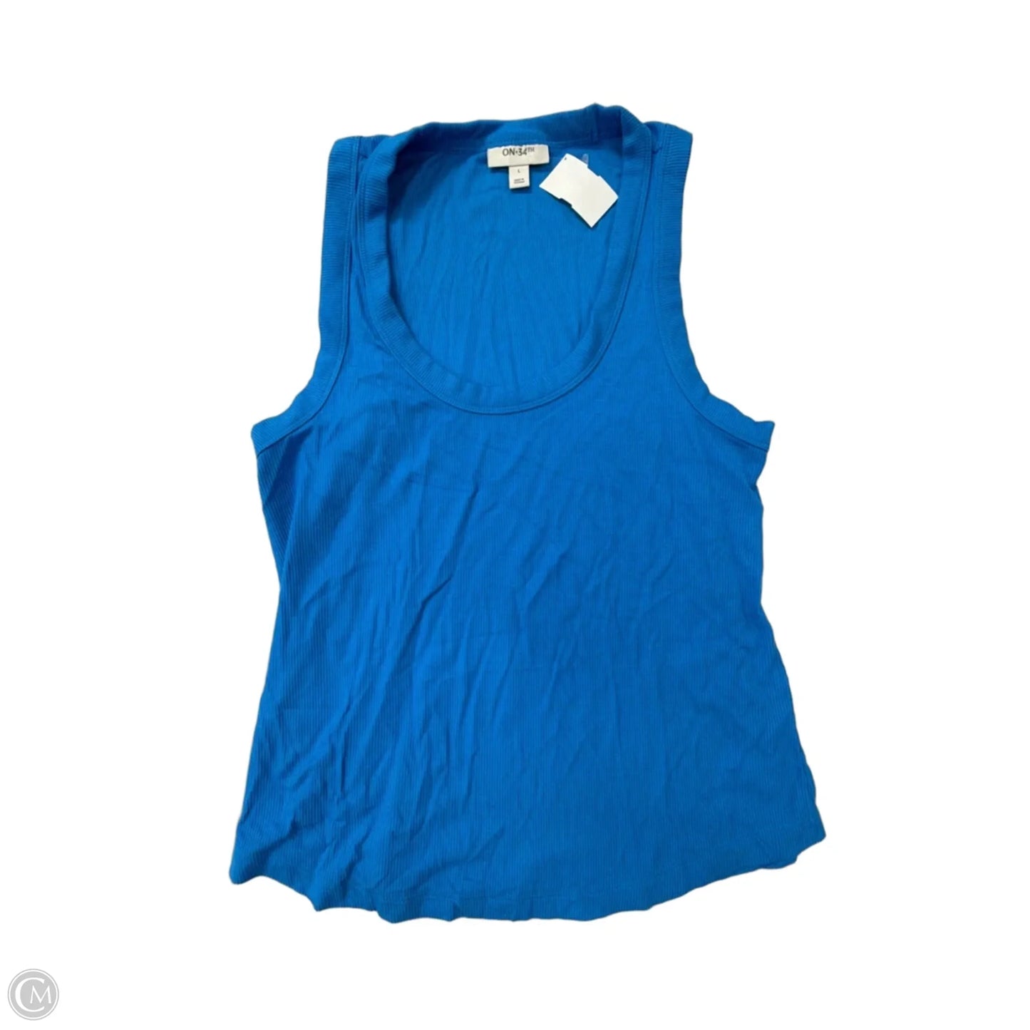 Tank Top By On 34th In Blue, Size: L