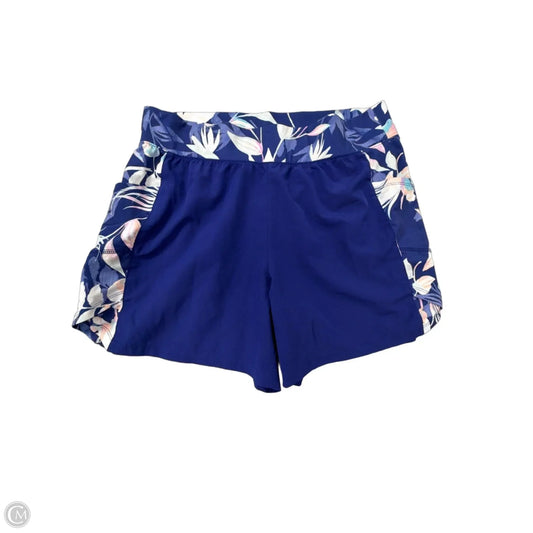 Athletic Shorts By Tek Gear In Blue, Size: L